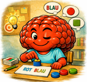 Aufmerksamkeit und kognitive Flexibilit&auml;t mit der Stroop-Methode trainieren