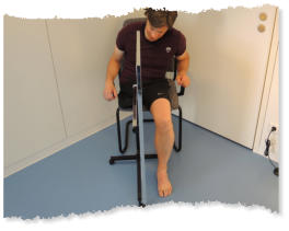 Spiegeltherapie f&uuml;r Beine und Gangbild