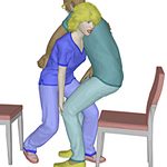 Sicheres Transferieren nach Bobath