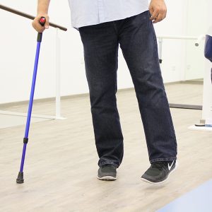 Betroffenes Bein trainieren