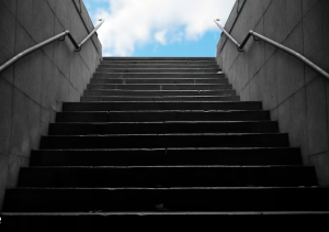 Treppensteigen nach einem Schlaganfall