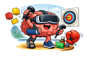 Virtual Reality als spielerische Therapie im Alltag nach Hirnverletzung